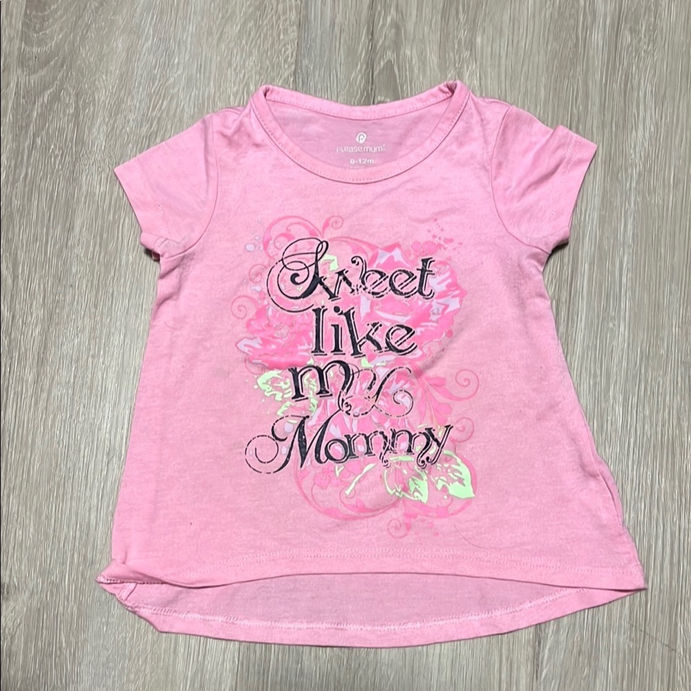 Pink‎ Graphic Tee for Kids